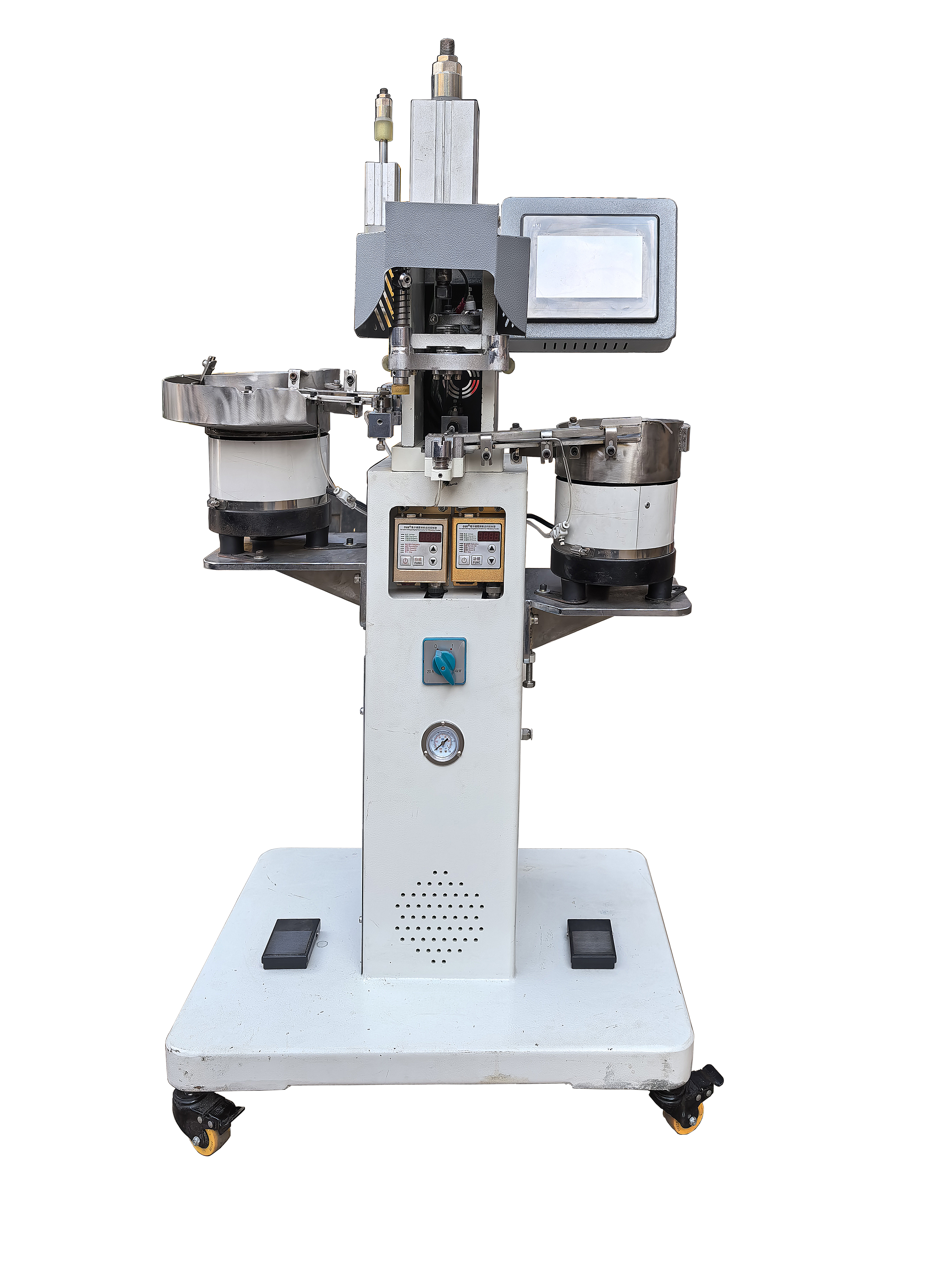 982拖鞋攀带压扣机